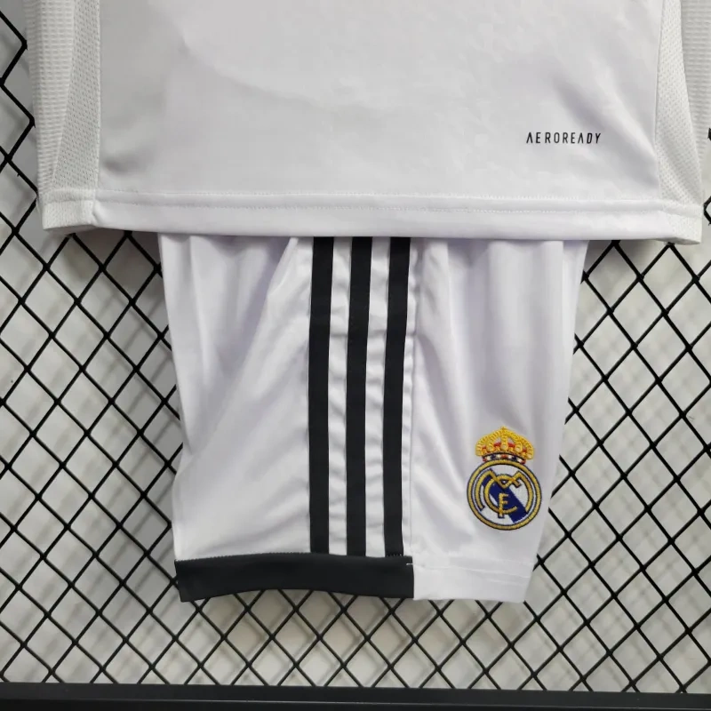 24-25 Real Madrid Home Kids Kit Jersey+Shorts - 图片 7