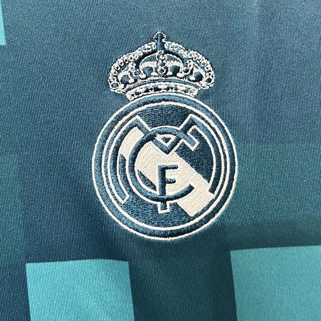 Real Madrid Retro Long Sleeve Jersey Third Away 2017-18 - 图片 5