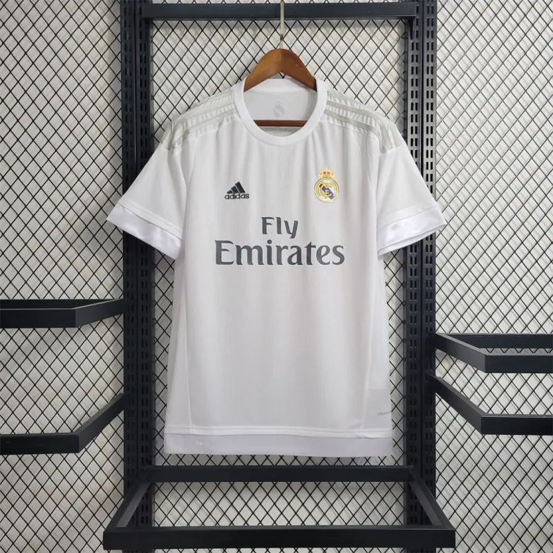 2015-16 Real Madrid Home Retro Jersey