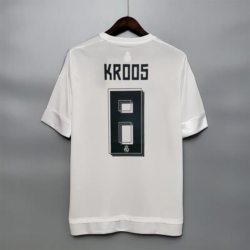 2015-16 Real Madrid Home Retro Jersey - 图片 4