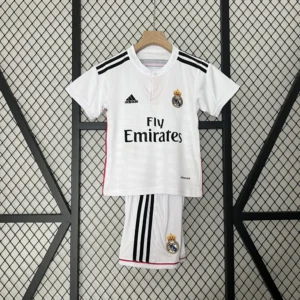 Real Madrid 14-15 Kids Retro Home Kit Cheap Jersey