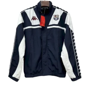 2025-26 Barcelona Retro Training Windbreaker Jacket Black