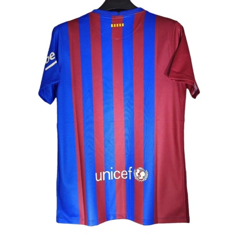 21-22 Barcelona Retro jersey Home Soccer Shirt - 图片 3