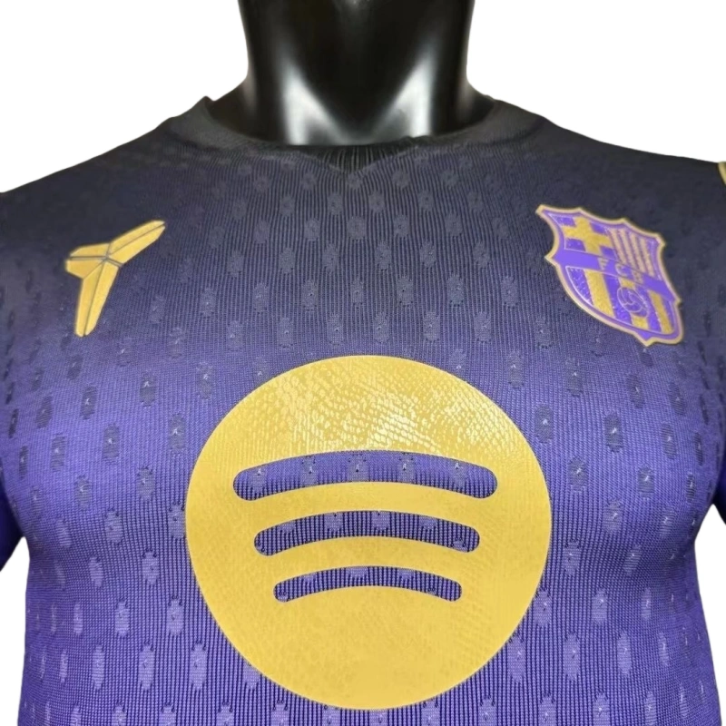 2026-27 Barcelona X Kobe Mamba Away Football Shirt Player version - 图片 4