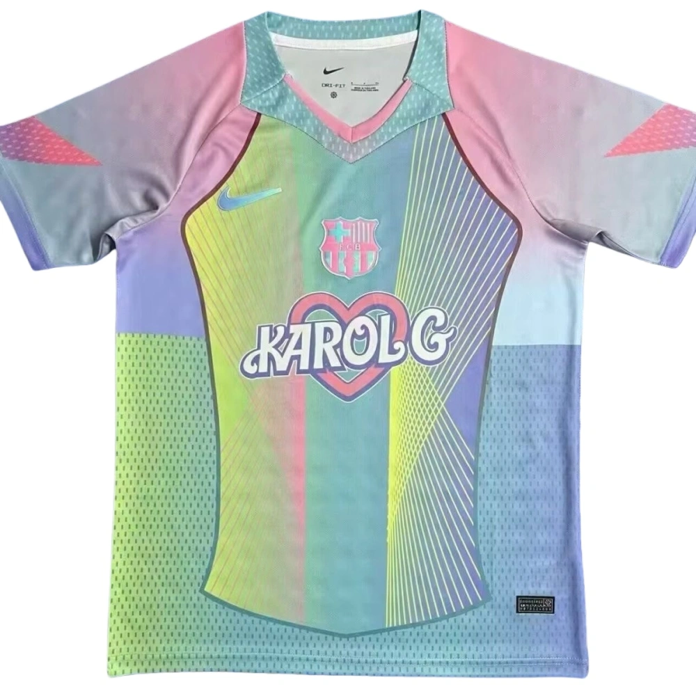 Barcelona blue Barbie Princess's Mermaid special Edition Football Shirt 2025-26(Non customized) - 图片 2