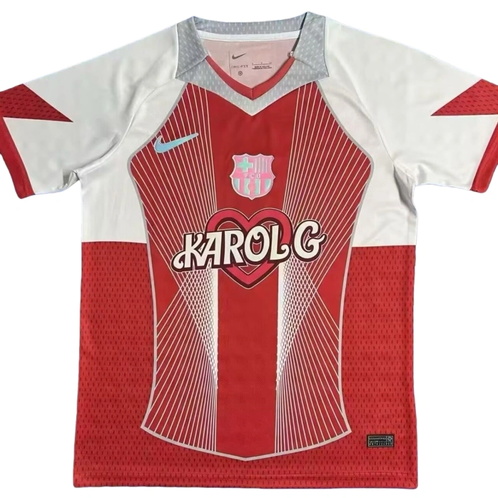 Barcelona red Barbie Princess's Mermaid special Edition Football Shirt 2025-26(Non customized) - 图片 3