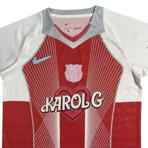 Barcelona red Barbie Princess's Mermaid special Edition Football Shirt 2025-26(Non customized)