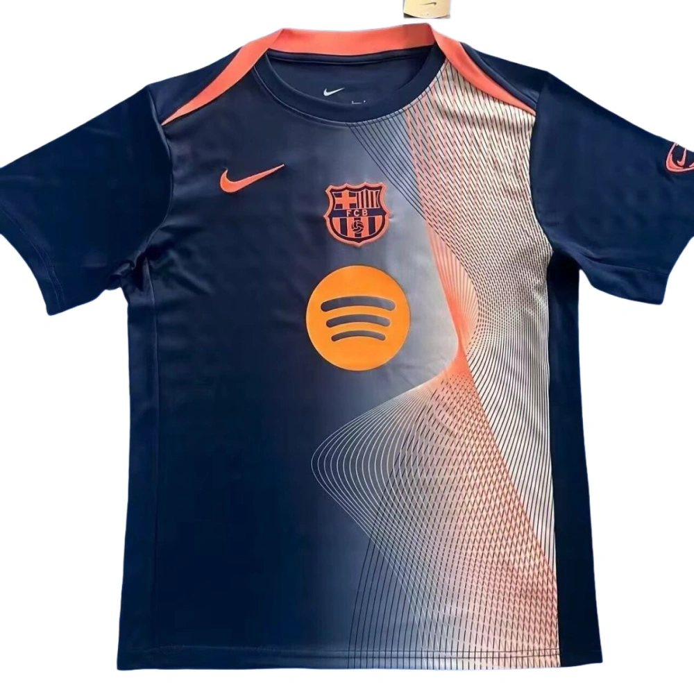 25-26 Barcelona short sleeved training uniform - 图片 4