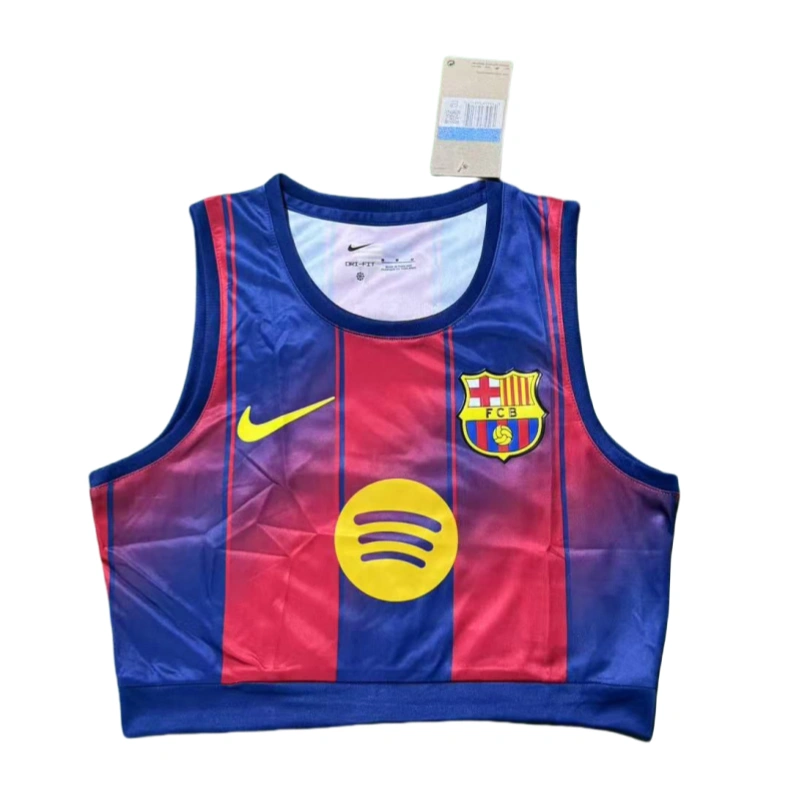 Barcelona 2025-26 women's trendy football vest(Multiple styles)-Non customized - 图片 3