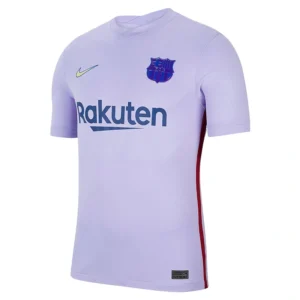 21-22 Barcelona Purple away football jersey