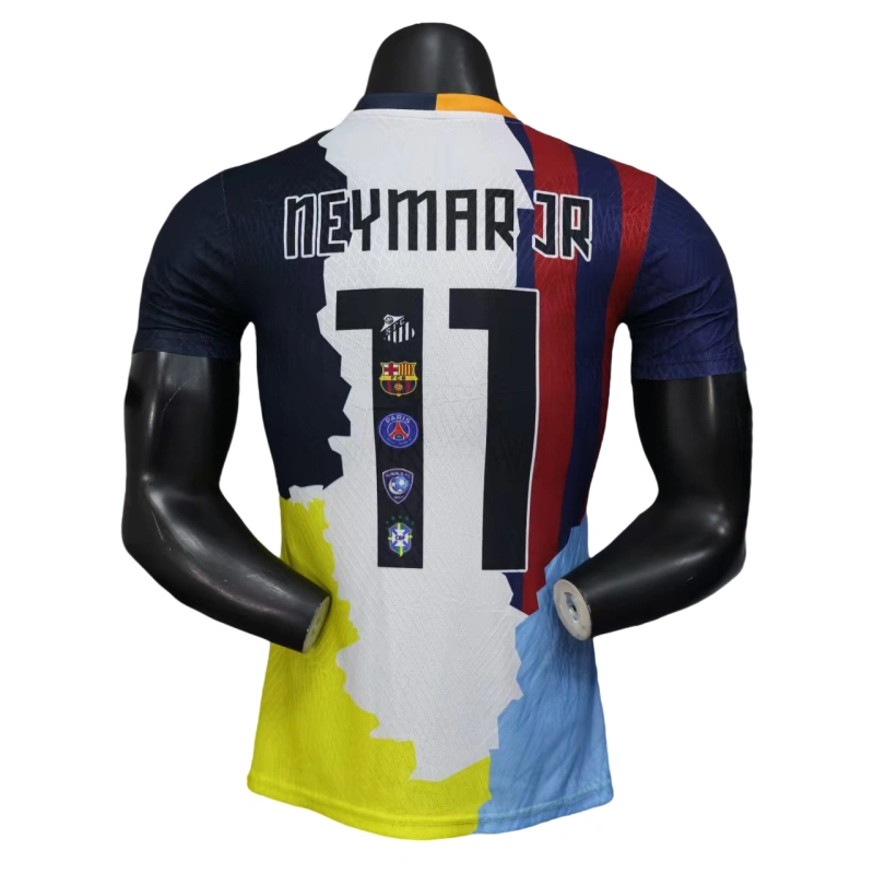 Neymar jr #11 shirt Barcelona United Club Player version football jersey 2025 - 图片 6