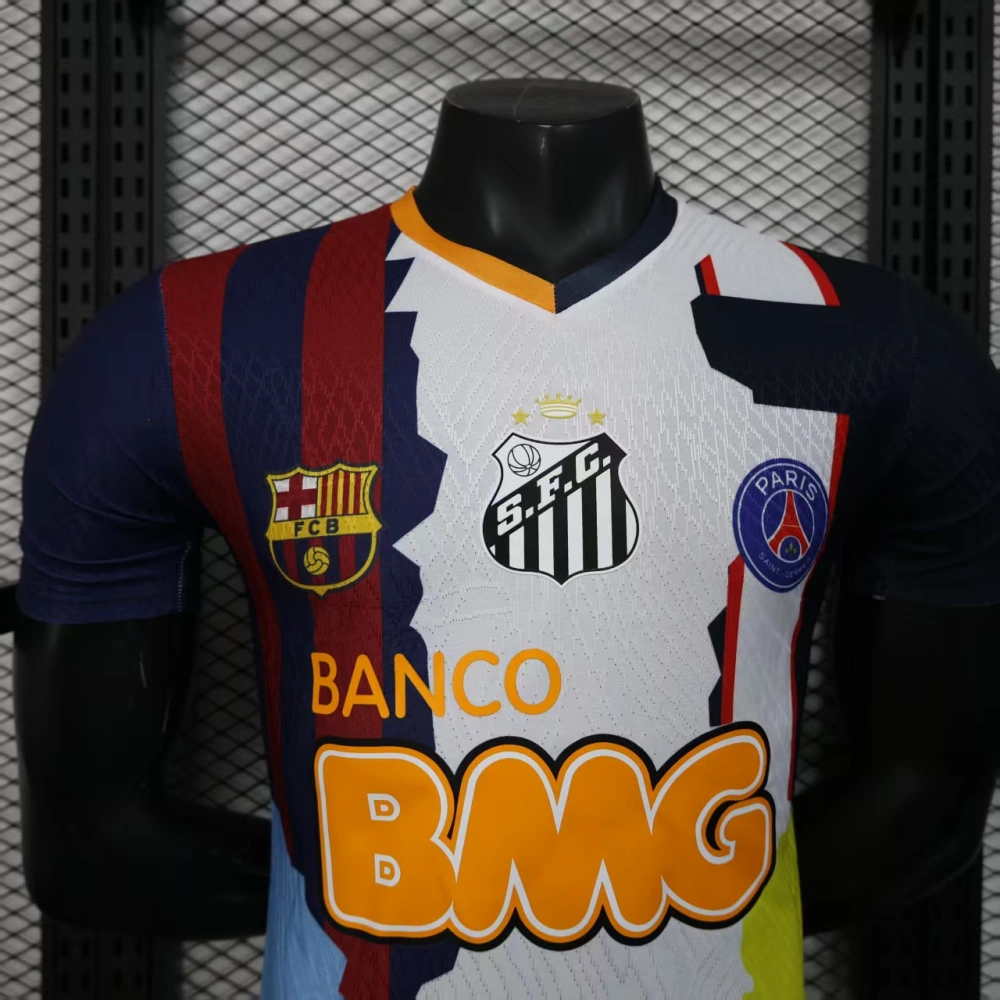 Neymar jr #11 shirt Barcelona United Club Player version football jersey 2025 - 图片 5
