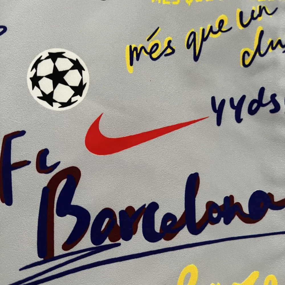 23-24 Barcelona Reversible Windbreaker Red&White Double-Sides Jacket Best Jerseys - 图片 6