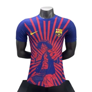 25-26 Barcelona x One Piece Luffy Special Edition Kit Player Version