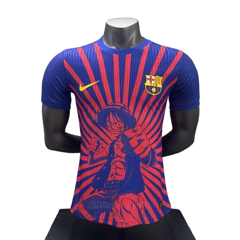 25-26 Barcelona x One Piece Luffy Special Edition Kit Player Version