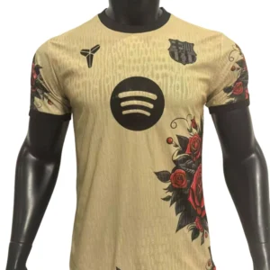 25-26 season Barcelona yellow special edition jersey