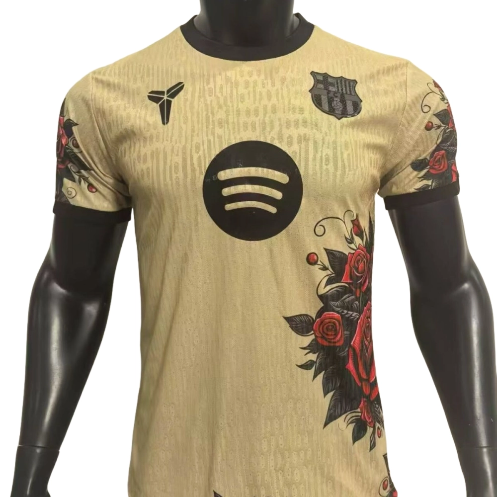 25-26 season Barcelona yellow special edition jersey