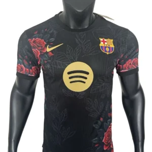25-26 season Barcelona floral black special edition jersey
