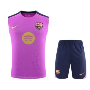 25-26 Barcelona training suit sleeveless vest football jersey