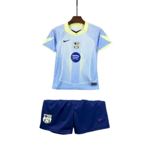25-26 Barcelona Blue Special Edition Kid Kits Youth